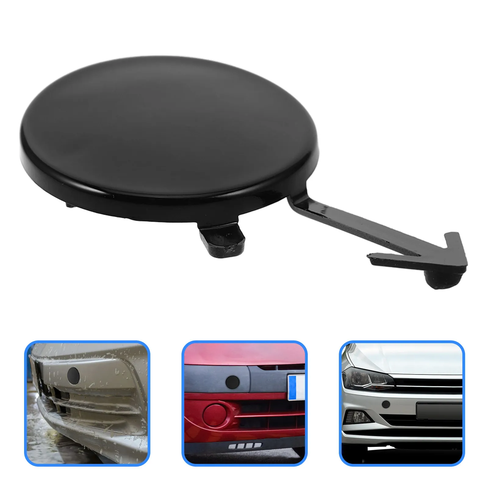 Car Rear Bumper Tow Hook Cover Black Round Protective Cap Compatible for Volkswagen 2013-2018 Towing Eye Hook Dust Plug Trailer
Car Rear Bumper Tow Hook Cover Black Round Protective Cap Compatible for Volkswagen 2013-2018 Towing Eye Hook Dust Plug Trailer