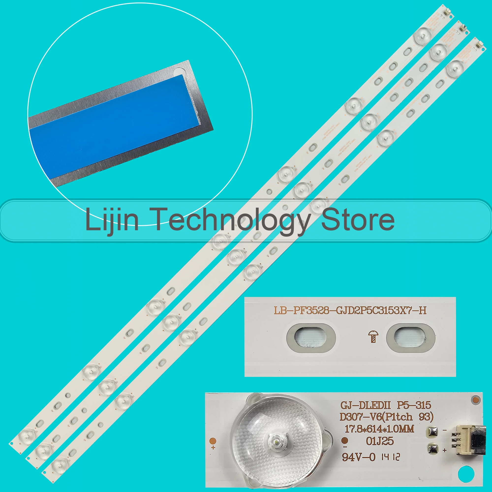 LED strip For GJ-2K16 GJ-DLEDII P5-315 D307-V6 V1 V3 AJV2-V1 V7 KDL-32R300B 32R330D 32R330B LBM320P0701-FC-2 32PFS5501 32PHS5301
LED strip For GJ-2K16 GJ-DLEDII P5-315 D307-V6 V1 V3 AJV2-V1 V7 KDL-32R300B 32R330D 32R330B LBM320P0701-FC-2 32PFS5501 32PHS5301