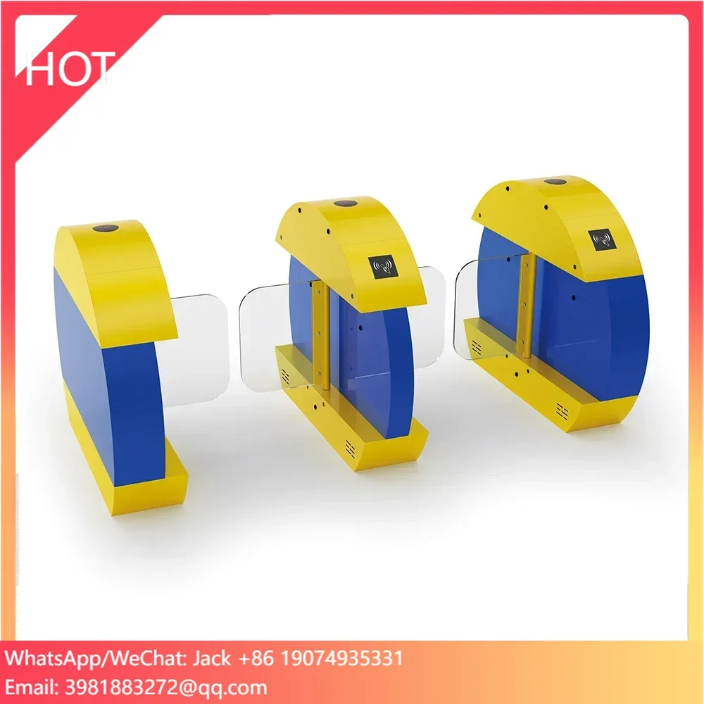 Modern Swing Barrier Turnstile Gate For Amusement Parks With Card, QR Code, And Facial Recognition Entry
Modern Swing Barrier Turnstile Gate For Amusement Parks With Card, QR Code, And Facial Recognition Entry