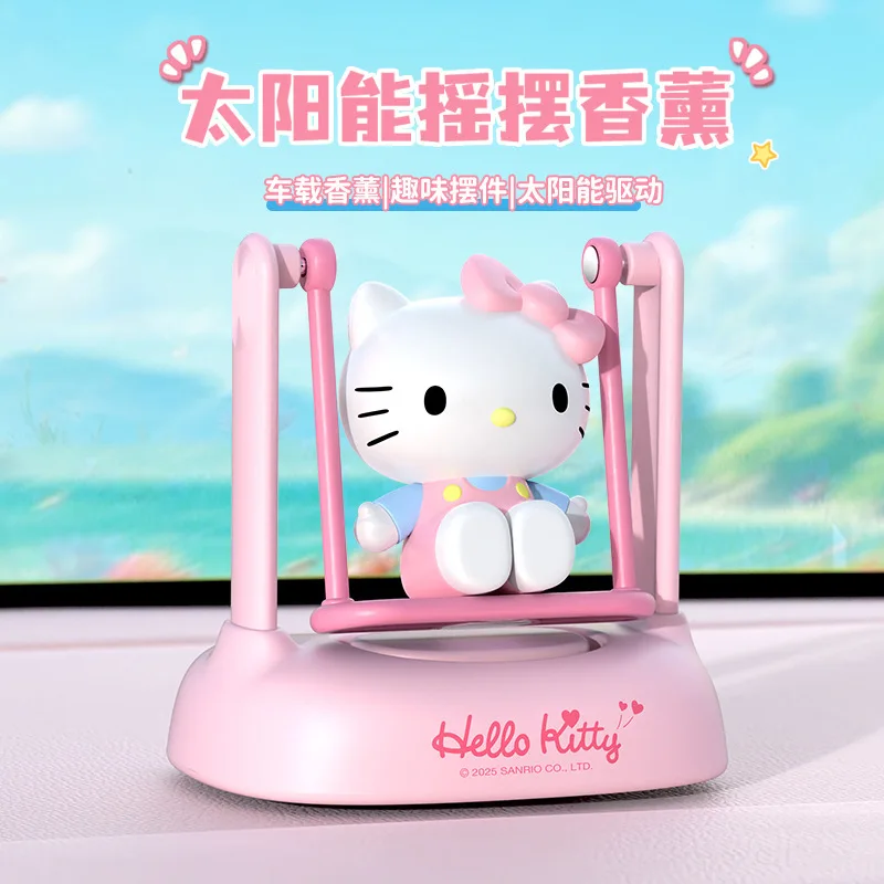 Sanrio Anime Peripheral Car Aromatherapy Hello Kitty Kuromi Cartoon Rocking Music Car Interior Decoration Cute Ornaments Toys
Sanrio Anime Peripheral Car Aromatherapy Hello Kitty Kuromi Cartoon Rocking Music Car Interior Decoration Cute Ornaments Toys
