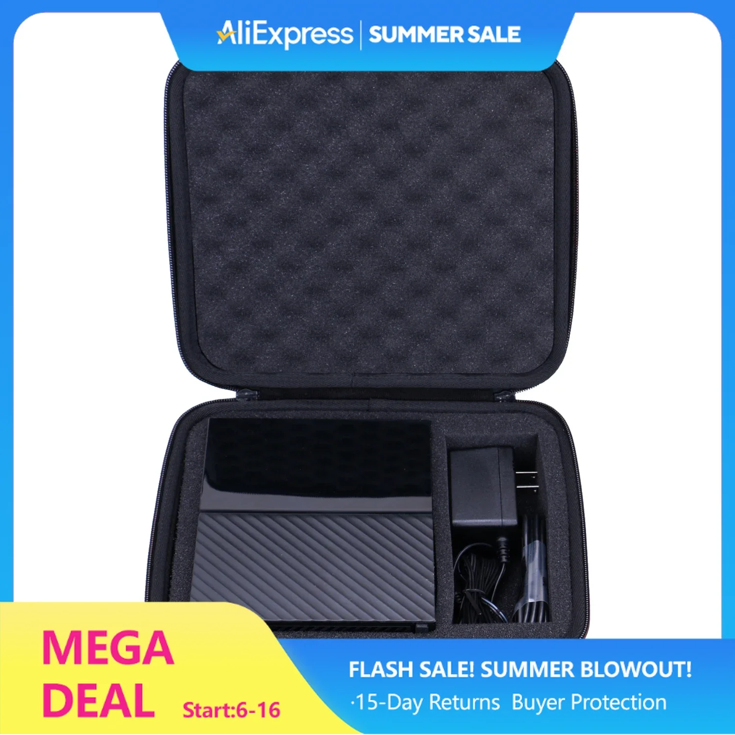 EVA Hard Case for WD 3/4/6/8/10TB My Book Elements Desktop External Hard Drive Protective Carrying Storage Bag(only case!!!)
EVA Hard Case for WD 3/4/6/8/10TB My Book Elements Desktop External Hard Drive Protective Carrying Storage Bag(only case!!!)