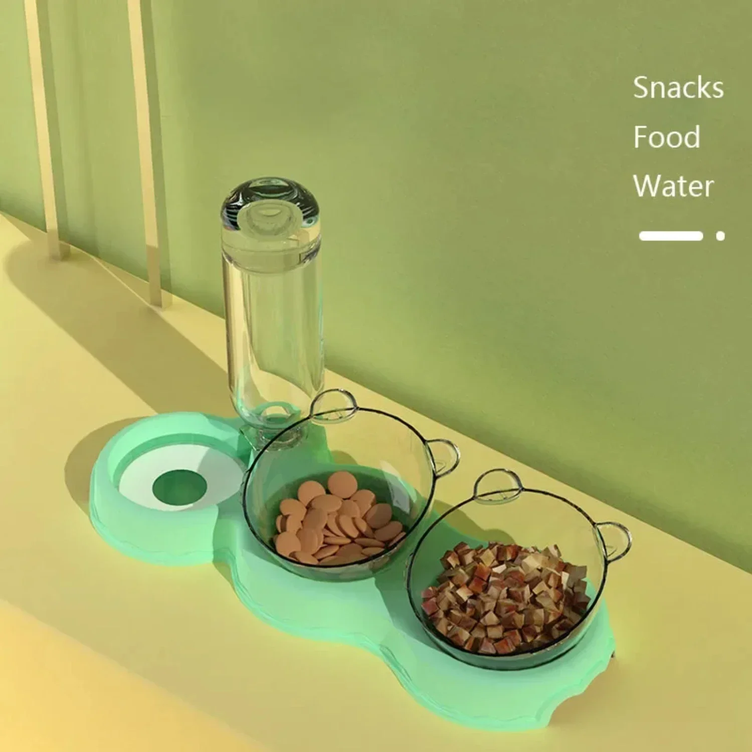 Innovative, convenient, and hygienic double raised dish stand for pets - Ensure your furry friends stay happy, healthy, and hydr
Innovative, convenient, and hygienic double raised dish stand for pets - Ensure your furry friends stay happy, healthy, and hydr