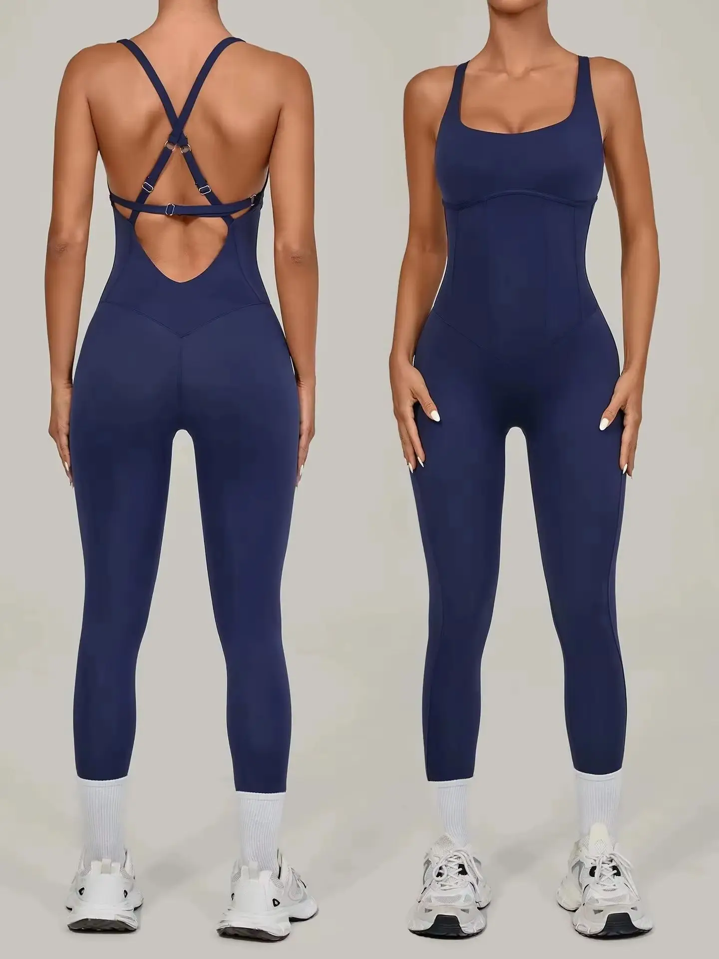 2026 Yoga Jumpsuit Gym Set Women Yoga Suit Sexy Back Cross Sportswear Women Sports Jumpsuit Fitness Rompers Workout Bodysuits
2026 Yoga Jumpsuit Gym Set Women Yoga Suit Sexy Back Cross Sportswear Women Sports Jumpsuit Fitness Rompers Workout Bodysuits