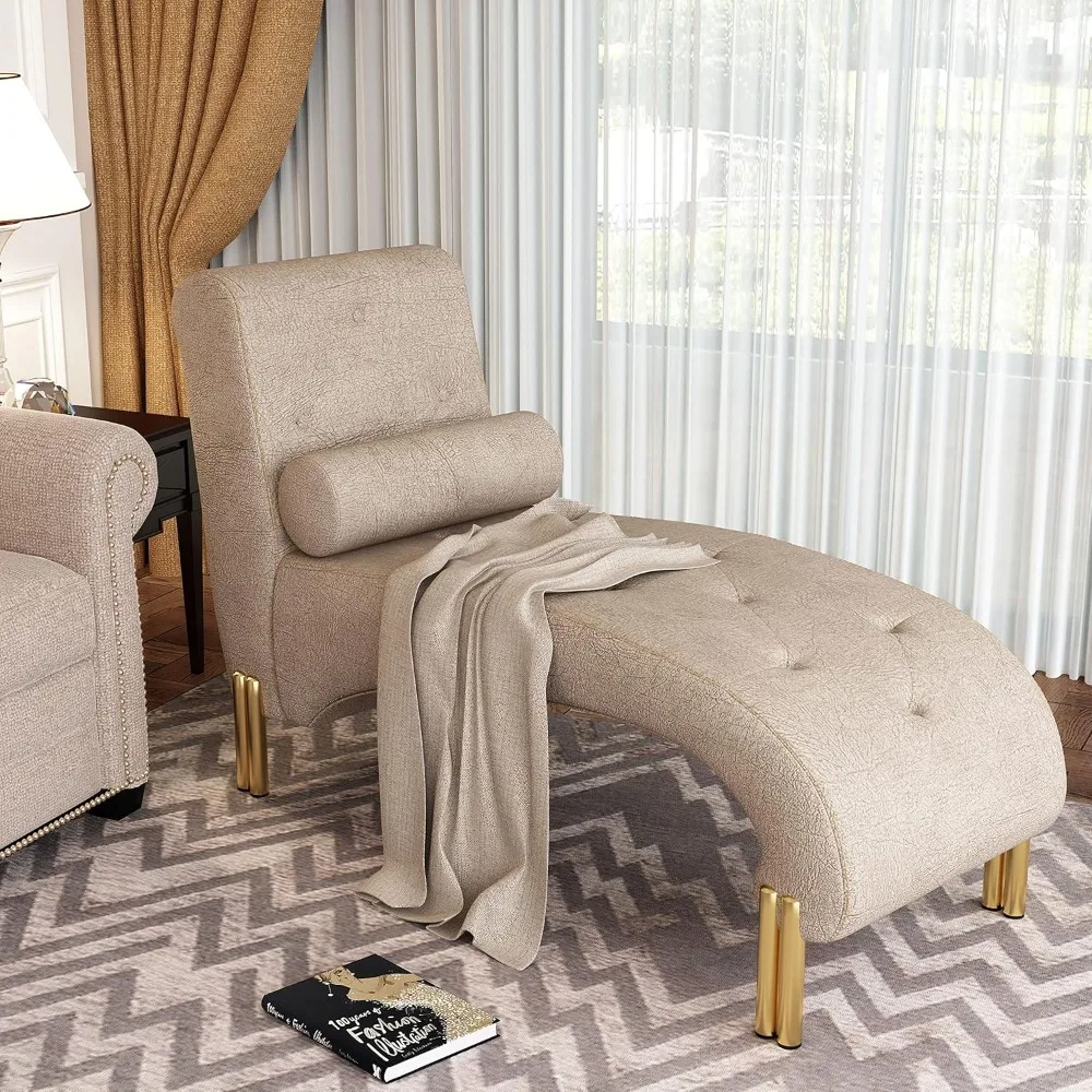 Chaise Lounge Indoor Upholstered Armless Chaise Lounge Chair Button Modern Recliner Sofa Sleeper Sofa for Living Room, Bedroom-B
Chaise Lounge Indoor Upholstered Armless Chaise Lounge Chair Button Modern Recliner Sofa Sleeper Sofa for Living Room, Bedroom-B
