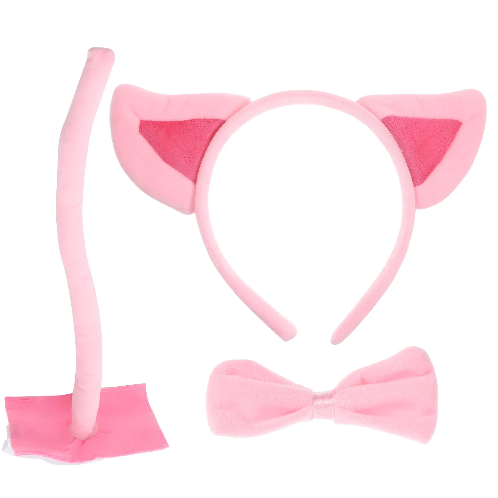 Adorable Pig Ears Set Decorative Animal Costume Halloween Party Accessories Wear Resistant Tails Cosplay Festival DIY
Adorable Pig Ears Set Decorative Animal Costume Halloween Party Accessories Wear Resistant Tails Cosplay Festival DIY