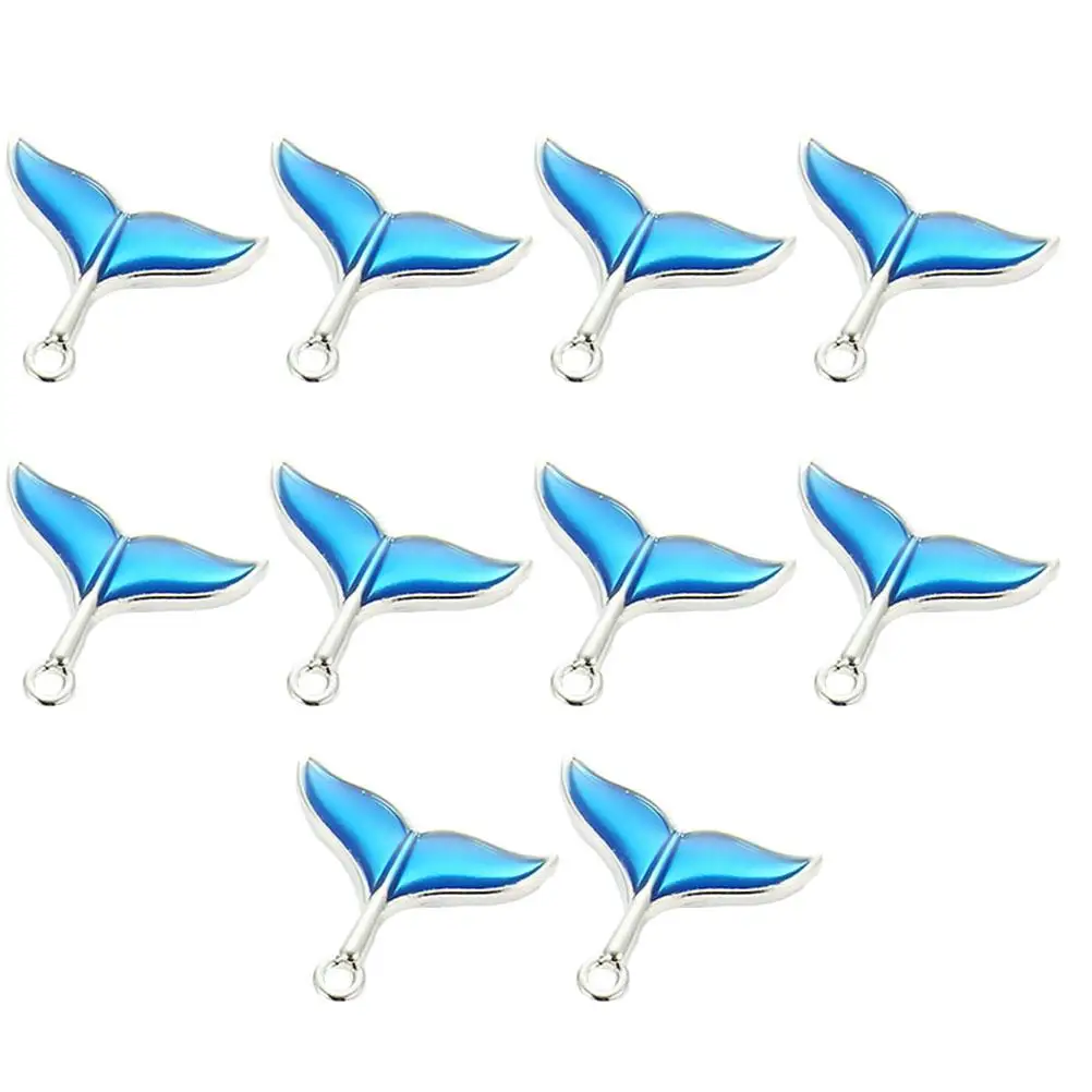 10 Pcs Mermaid Tail Pendant Alloy DIY Necklace Bracelet Earring Accessories Colorful Women Keychain Project Charm Jewelry Making
10 Pcs Mermaid Tail Pendant Alloy DIY Necklace Bracelet Earring Accessories Colorful Women Keychain Project Charm Jewelry Making