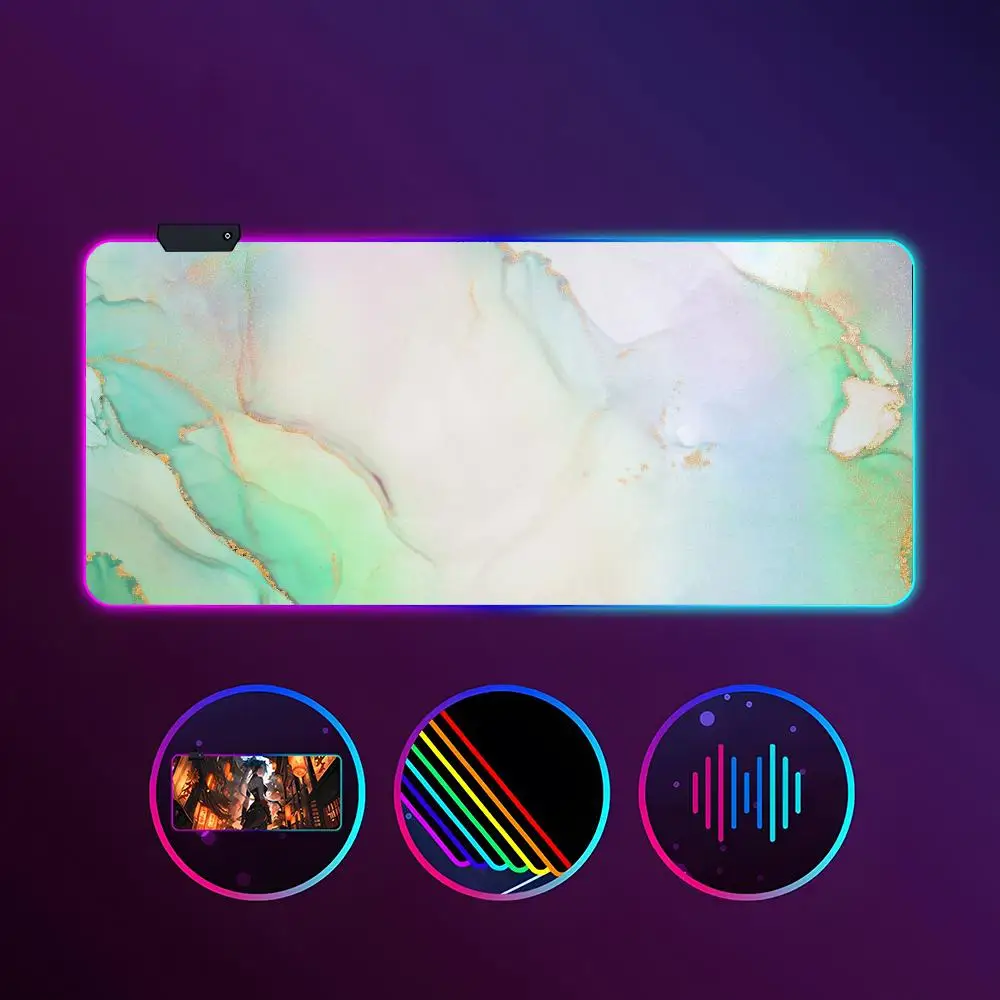 Marble Art Mouse Pad RGB Luminous 900X400mm Large Table Mat Non-slip Extra Large Game Office Mouse Pad
Marble Art Mouse Pad RGB Luminous 900X400mm Large Table Mat Non-slip Extra Large Game Office Mouse Pad