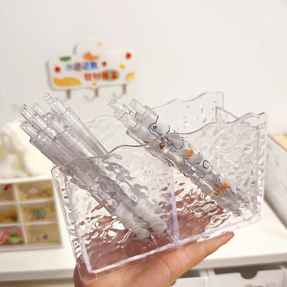 Transparent Pen Desk ganizer Vertical Makeup Brush Plastic Cup Desktop Pen ganizer Storage Container For Home Office Use
Transparent Pen Desk ganizer Vertical Makeup Brush Plastic Cup Desktop Pen ganizer Storage Container For Home Office Use