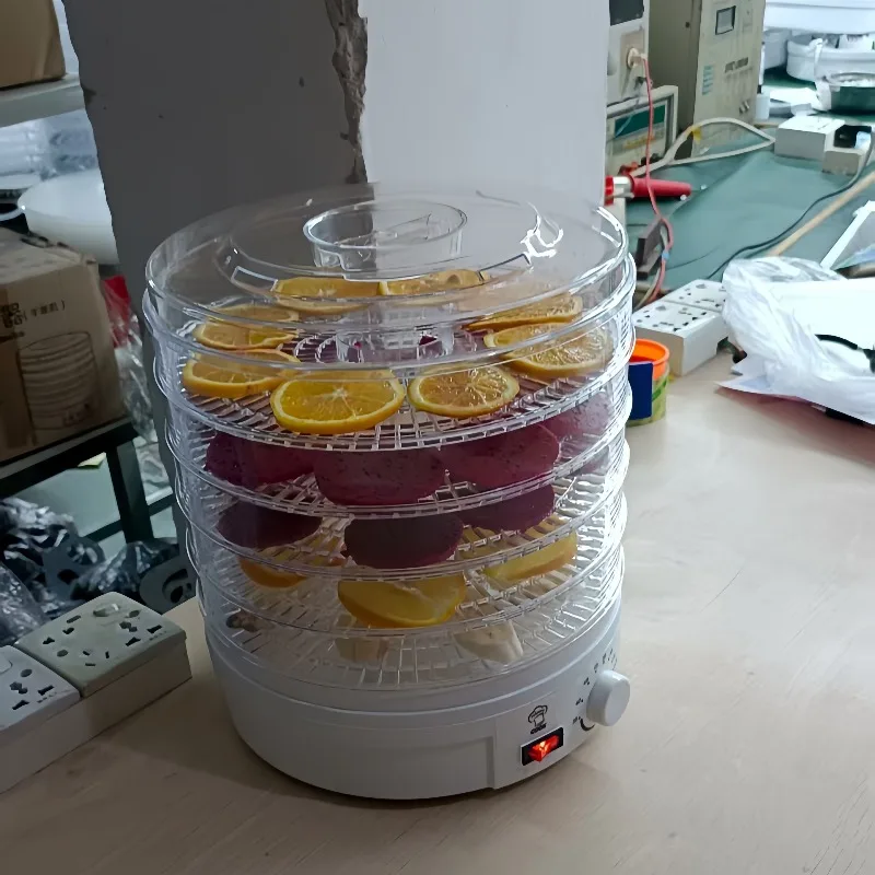 Hot-selling 5-layer food dehydrator 350W pet fruit dryer household pet food fruit drying
Hot-selling 5-layer food dehydrator 350W pet fruit dryer household pet food fruit drying