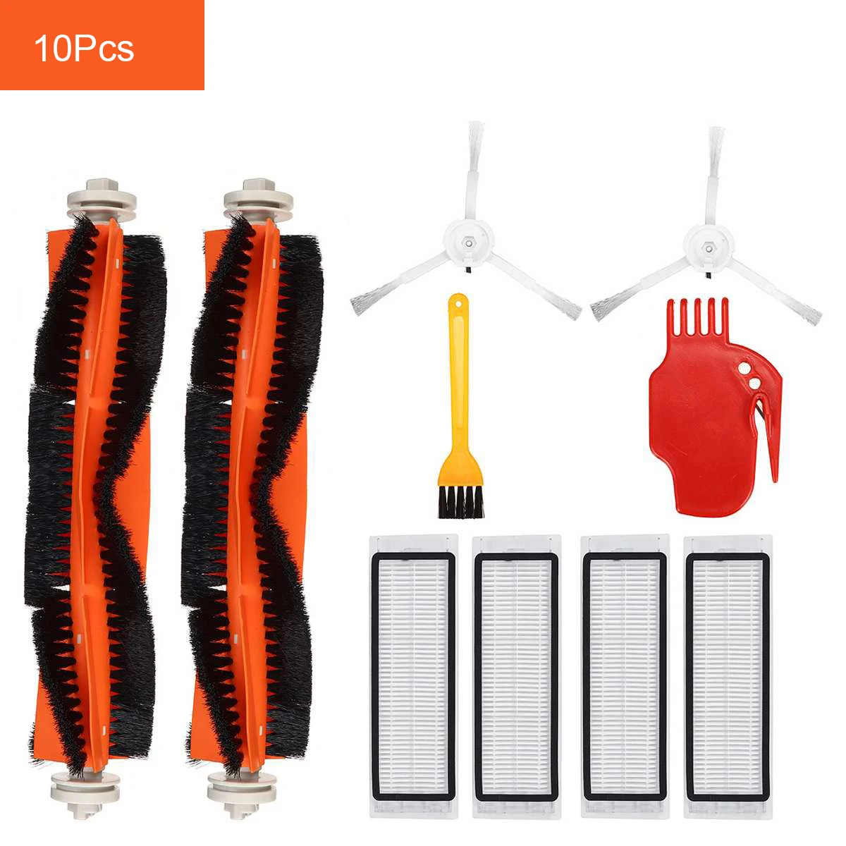 For Xiaomi 1S Rock S6 S5 S60 S5 S50 S55 E25 E35 10PCS Main Brush Side Brush HEPA Filter Mops Vacuum Cleaner Parts Accessories
For Xiaomi 1S Rock S6 S5 S60 S5 S50 S55 E25 E35 10PCS Main Brush Side Brush HEPA Filter Mops Vacuum Cleaner Parts Accessories