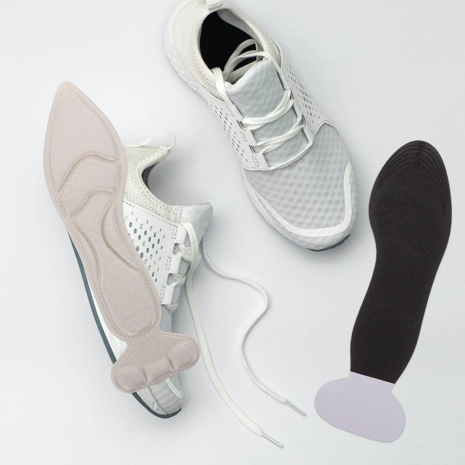 2Pairs Thicken Massage Insoles Sponge Elastic Shoes Insoles for Heel Pain Relief Lower Body Joint Support Motion Control Shoe
2Pairs Thicken Massage Insoles Sponge Elastic Shoes Insoles for Heel Pain Relief Lower Body Joint Support Motion Control Shoe