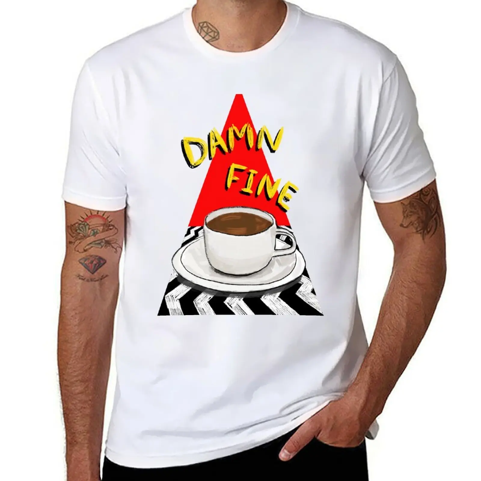 Damn fine coffee twin peaks T-Shirt anime tshirt man t shirts cotton T-Shirt
Damn fine coffee twin peaks T-Shirt anime tshirt man t shirts cotton T-Shirt