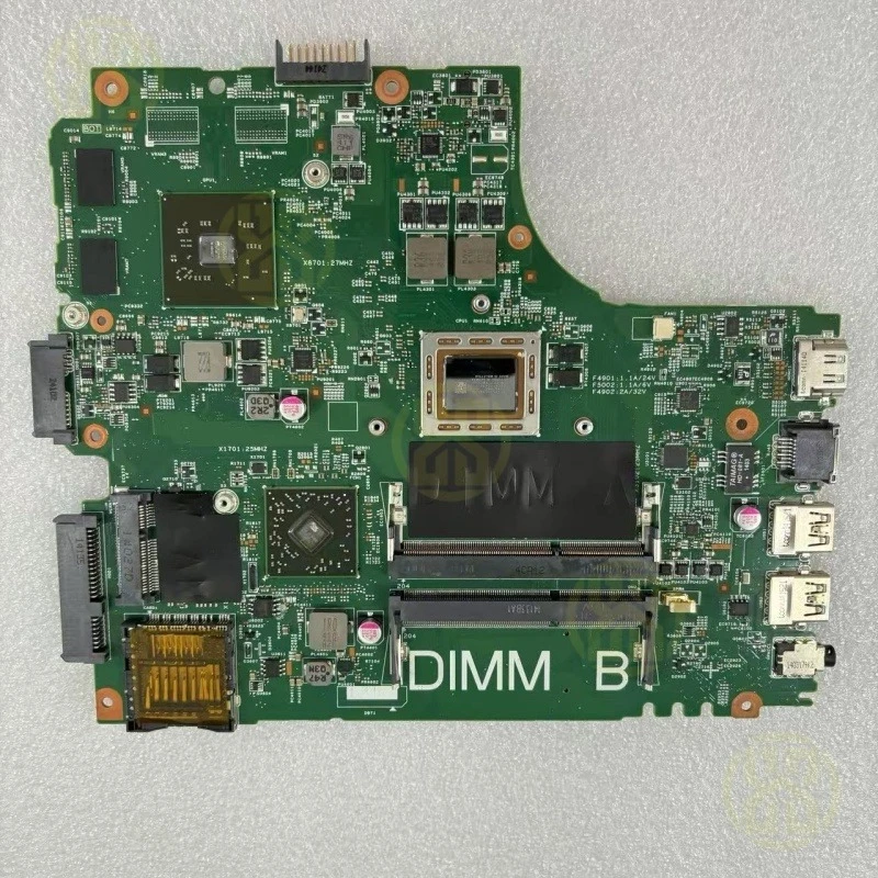 Материнская плата для ноутбука Dell inspiron M431R 5435, CN-0616FF 0616FF A8-5545M, процессор DDR3
Материнская плата для ноутбука Dell inspiron M431R 5435, CN-0616FF 0616FF A8-5545M, процессор DDR3