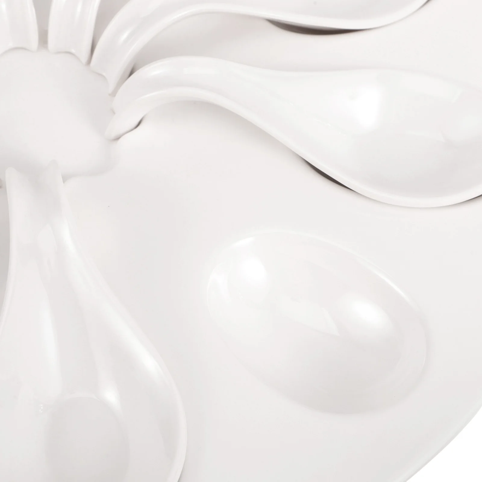 Seafood Escargot Deviled Egg Platter Practical Serving Dish Multiple Sections with Spoons for Home Restaurant Deviled Egg Plates
Seafood Escargot Deviled Egg Platter Practical Serving Dish Multiple Sections with Spoons for Home Restaurant Deviled Egg Plates