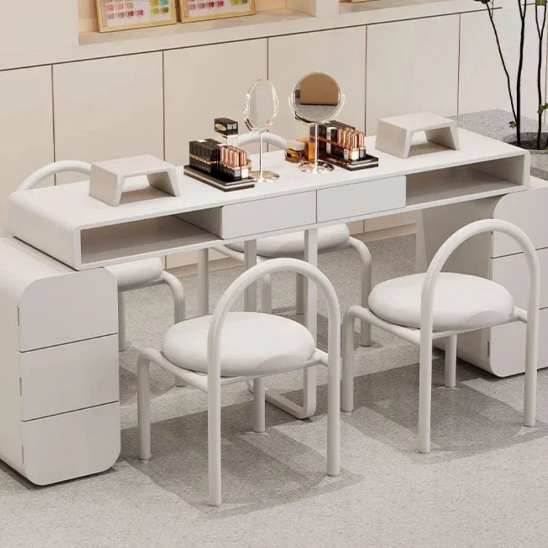 Скандинавские роскошные столы для макияжа, маникюрные профессиональные белые современные столы для ногтей, мебель для гостиной Meuble Onglerie
Скандинавские роскошные столы для макияжа, маникюрные профессиональные белые современные столы для ногтей, мебель для гостиной Meuble Onglerie
