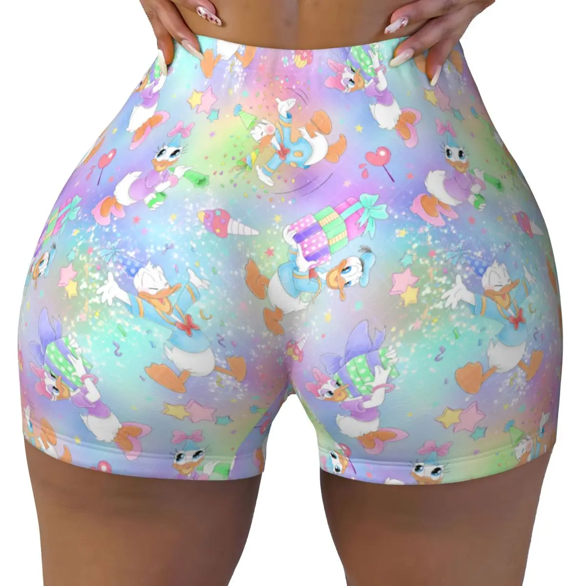 Пользовательские шорты для бега в стиле аниме «Дональд Дак», спортивные шорты для бега, женские спортивные шорты для йоги из фильма
Пользовательские шорты для бега в стиле аниме «Дональд Дак», спортивные шорты для бега, женские спортивные шорты для йоги из фильма