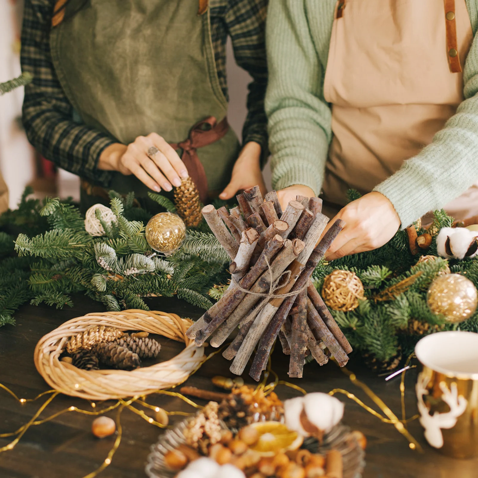 20PCS Bark Wooden Branches Craft Decor Photo Props Christmas Decoration DIY Christmas Accessories Home Wreaths
20PCS Bark Wooden Branches Craft Decor Photo Props Christmas Decoration DIY Christmas Accessories Home Wreaths