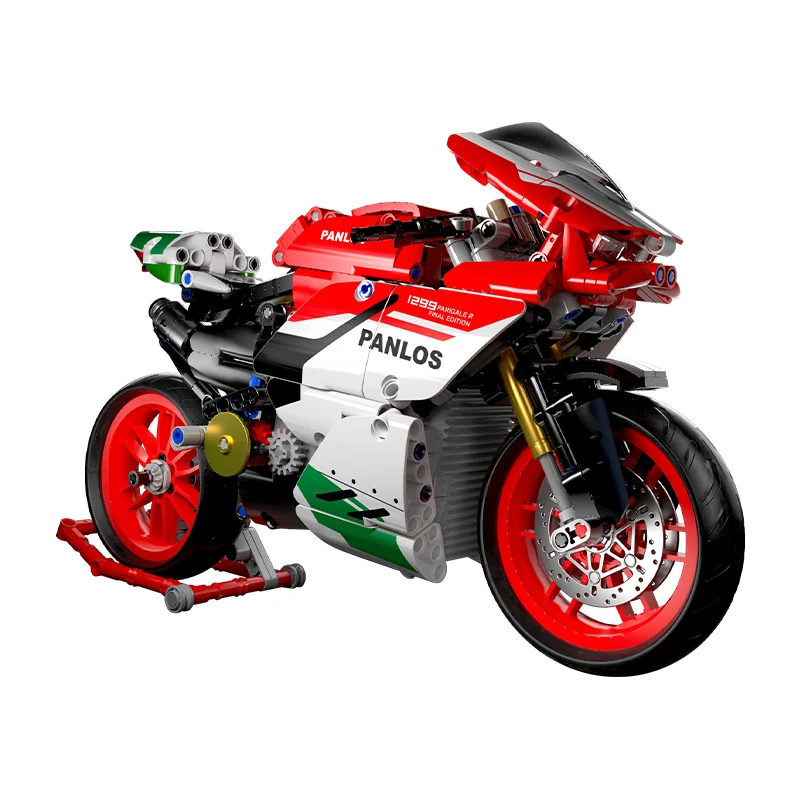 High-tech Motorcycle Model Building Blocks Moto Racing Motorbike City Off Road Sets MOC Kits Kids Construction Children Toys
High-tech Motorcycle Model Building Blocks Moto Racing Motorbike City Off Road Sets MOC Kits Kids Construction Children Toys