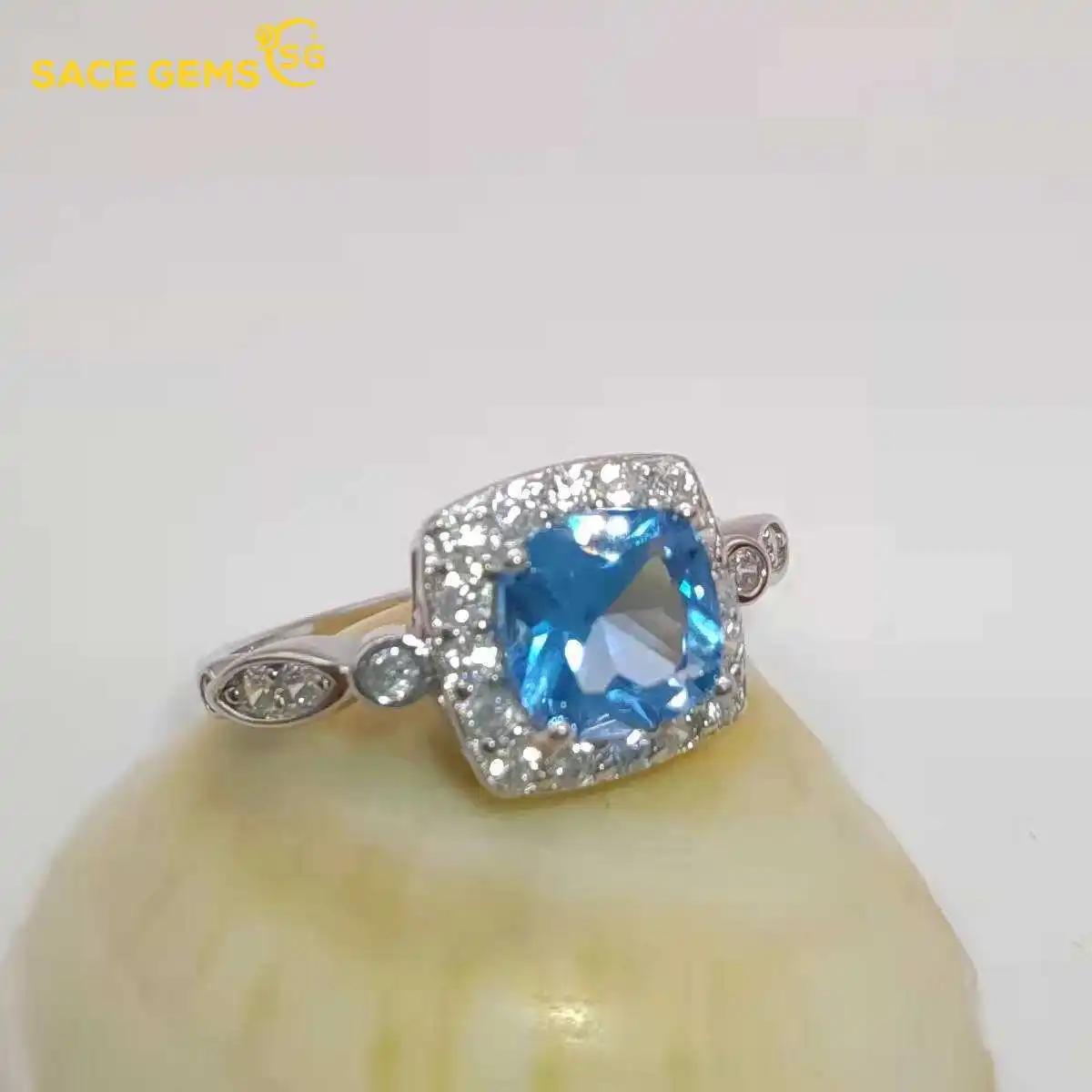 SACE GEMS Solid 100% 925 Sterling Silver Rings for Women Created Sapphire Gemstone Ring Wedding Engagement Band Fine Jewelry New
SACE GEMS Solid 100% 925 Sterling Silver Rings for Women Created Sapphire Gemstone Ring Wedding Engagement Band Fine Jewelry New