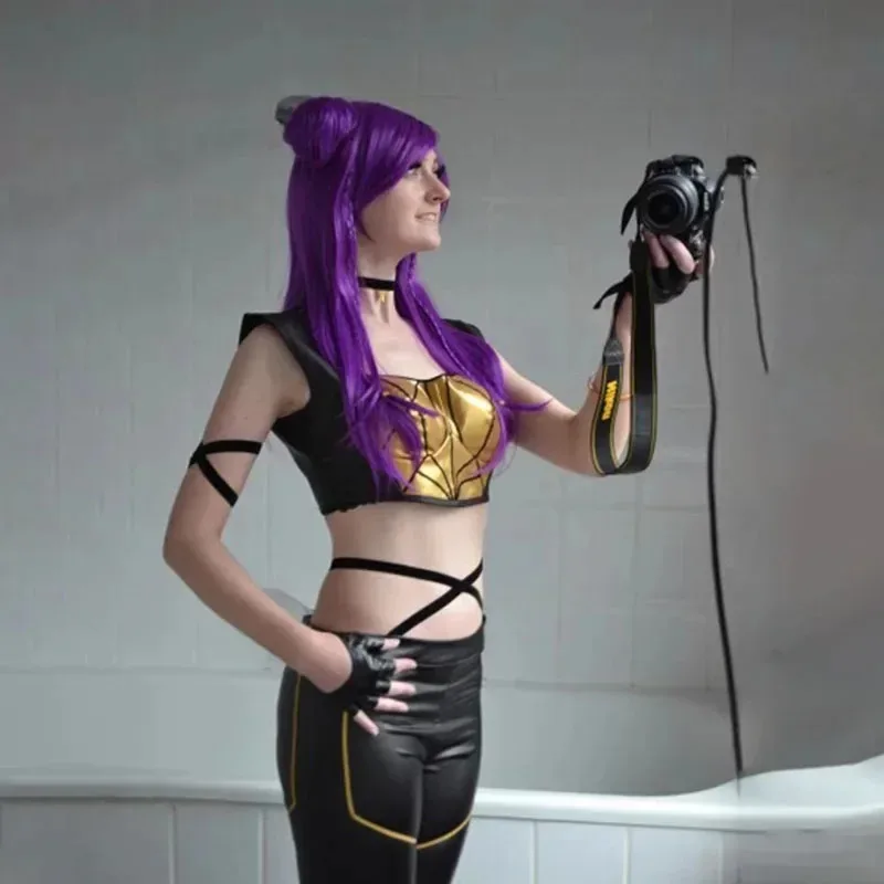 ss23Kaisa костюмы для косплея K/DA униформа LOL Kai'Sa наряд для ролевых игр женский костюм для вечеринки на Хэллоуин
ss23Kaisa костюмы для косплея K/DA униформа LOL Kai'Sa наряд для ролевых игр женский костюм для вечеринки на Хэллоуин