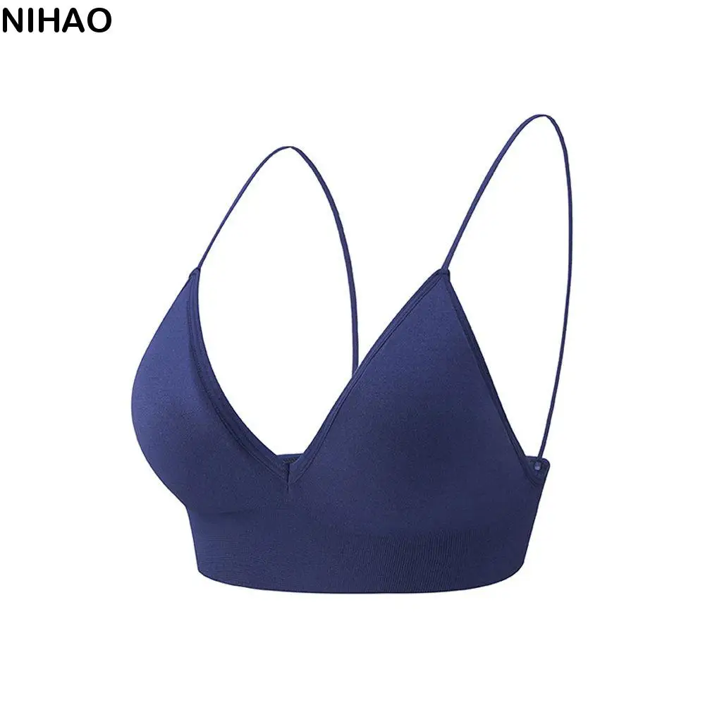 For Girls Triangle Cup Boneless Seamless Deep V Bralettes Sports Bra Fitness Yoga Top Women Crop Top
For Girls Triangle Cup Boneless Seamless Deep V Bralettes Sports Bra Fitness Yoga Top Women Crop Top