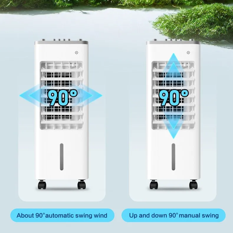 Mobile Evaporative Air Cooler Standing Cooling Fan Mini Cold Air Conditioner Fan Household Electric Fan For Home Office Bedroom
Mobile Evaporative Air Cooler Standing Cooling Fan Mini Cold Air Conditioner Fan Household Electric Fan For Home Office Bedroom