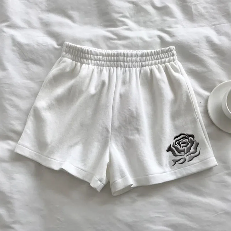 2024 new Rose pattern Elastic waist shorts summer casual shorts outdoor Cultivate oneself sports Ladies' Fashion Shorts
2024 new Rose pattern Elastic waist shorts summer casual shorts outdoor Cultivate oneself sports Ladies' Fashion Shorts