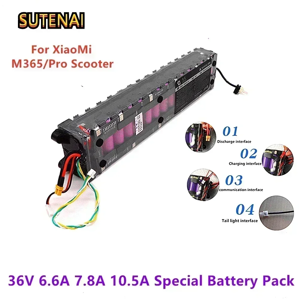 NEW New Original 36V 7.8/10.5/14.4ah Battery For Special Battery Pack of Xiaomi M365 Pro Scooter 36V Battery 6600/7800 / 10500 m
NEW New Original 36V 7.8/10.5/14.4ah Battery For Special Battery Pack of Xiaomi M365 Pro Scooter 36V Battery 6600/7800 / 10500 m