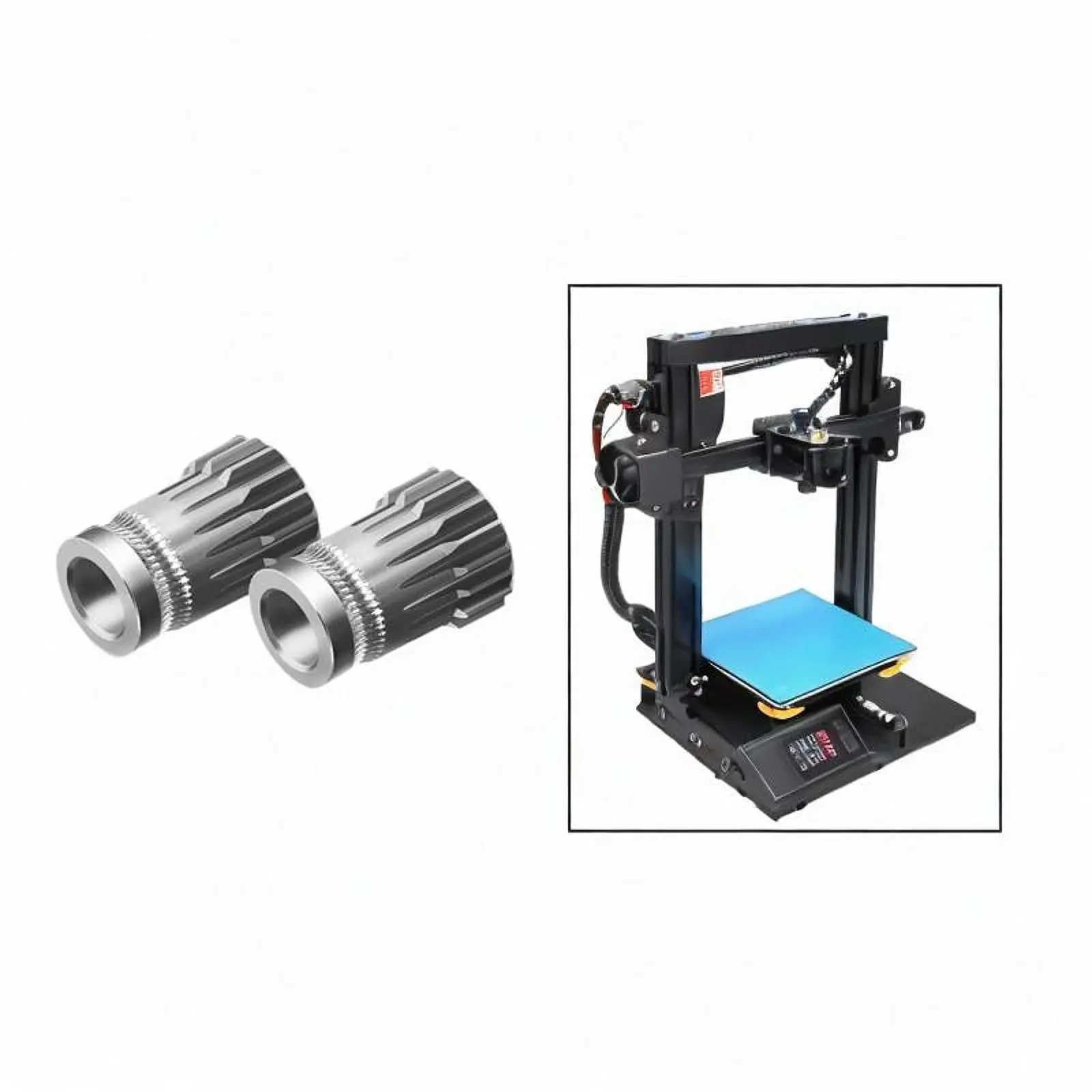 2 шт. аксессуары для 3D-принтера, простые в установке аксессуары, приводные шестерни экструдера
2 шт. аксессуары для 3D-принтера, простые в установке аксессуары, приводные шестерни экструдера