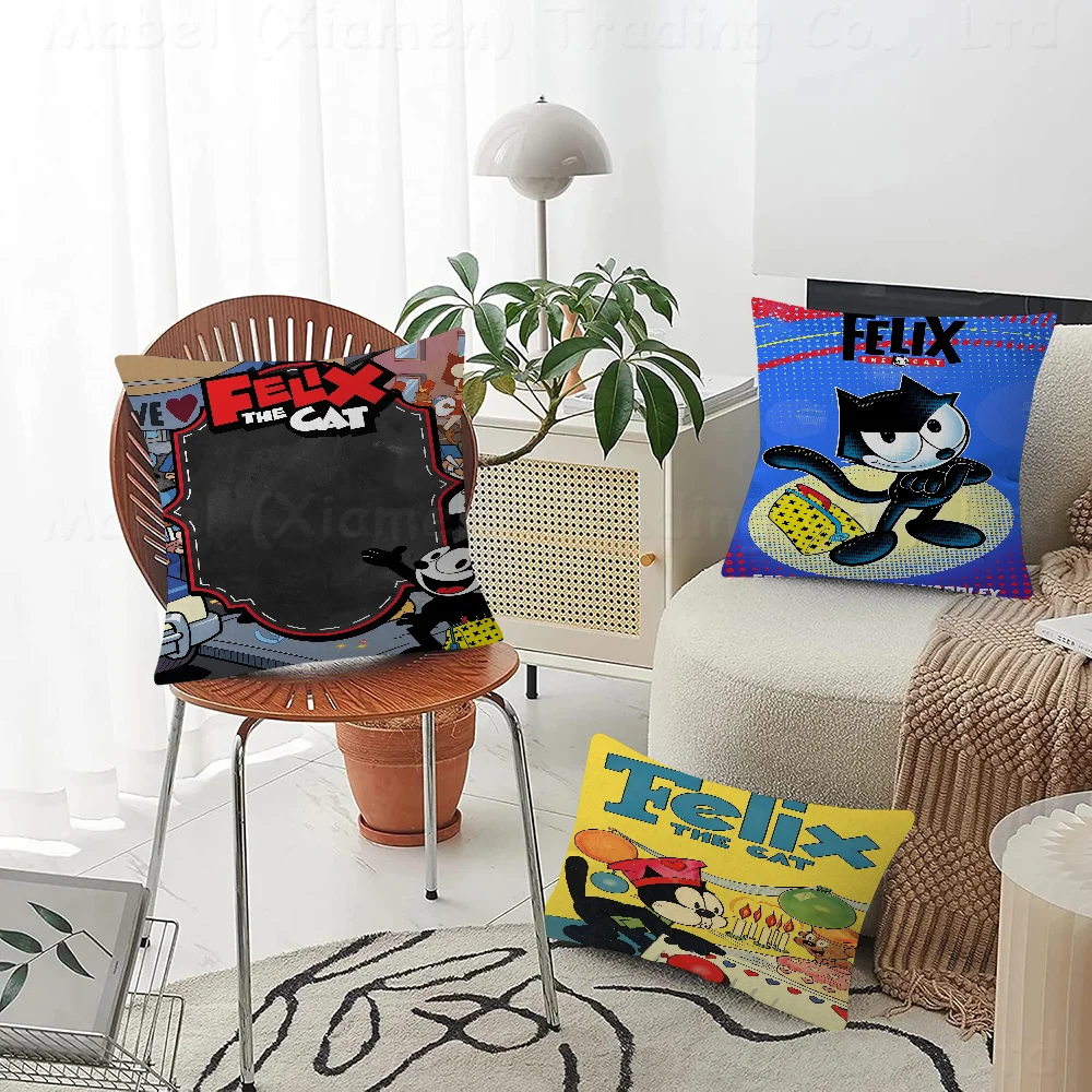 F-Felix The C-CatsPillowcase Toon Gift Cushion Cover Bedroom Home Sofa Chair Seat Decor Pillow Case
F-Felix The C-CatsPillowcase Toon Gift Cushion Cover Bedroom Home Sofa Chair Seat Decor Pillow Case