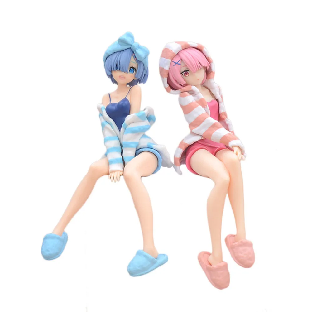 Anime Rem/Ram Figure Sitting pose Instant Noodles Press Action Figure Swimsuit Model Desktop Ornaments Collection toy Gifts
Anime Rem/Ram Figure Sitting pose Instant Noodles Press Action Figure Swimsuit Model Desktop Ornaments Collection toy Gifts