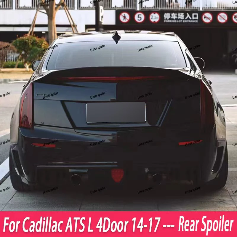 For Cadillac ATS L 4Door 2014-2017 Forged Real Carbon Fiber Gloss Black High Quality Rear Spoiler Trunk Lid JDM Style
For Cadillac ATS L 4Door 2014-2017 Forged Real Carbon Fiber Gloss Black High Quality Rear Spoiler Trunk Lid JDM Style