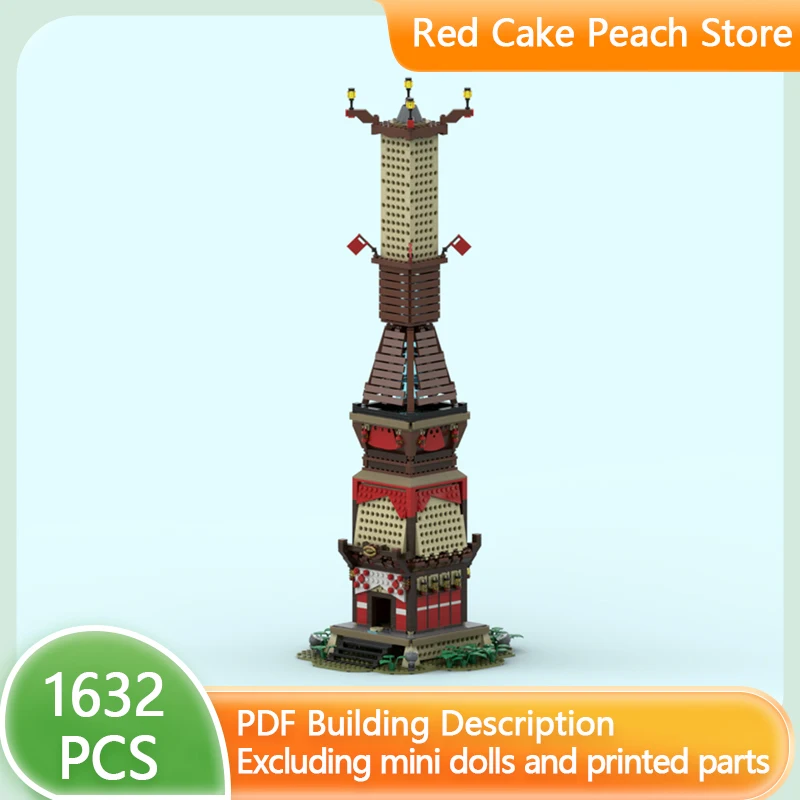 Popular Game King's Tear Model MOC Building Bricks Skyview Tower Modular Technology Gifts Holiday Assemble Children Toys Suit
Popular Game King's Tear Model MOC Building Bricks Skyview Tower Modular Technology Gifts Holiday Assemble Children Toys Suit
