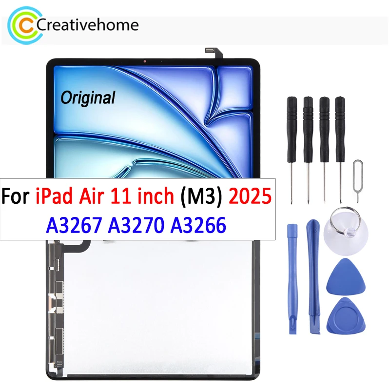 IPS ЖК-экран для iPad Air 11 дюймов (M3) 2025 A3267 A3270 A3266 Дисплей планшета Сенсорный экран Дигитайзер Ремонт Запасная часть
IPS ЖК-экран для iPad Air 11 дюймов (M3) 2025 A3267 A3270 A3266 Дисплей планшета Сенсорный экран Дигитайзер Ремонт Запасная часть