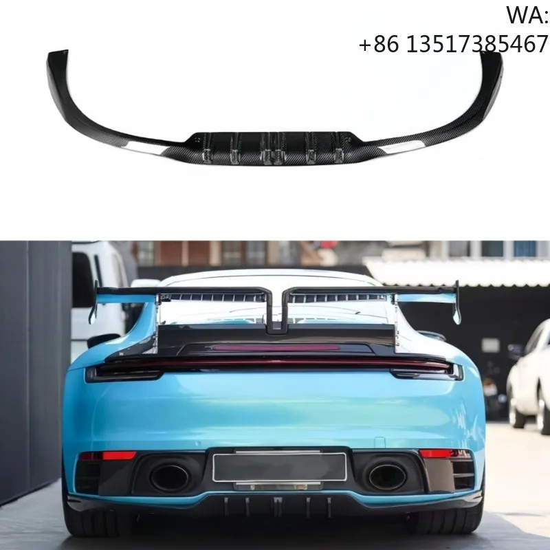 High Quality THT Style Dry Carbon Fiber Rear Diffuser and Rear Bumper Lip Suitable for Porsche 992 Body Parts Modification
High Quality THT Style Dry Carbon Fiber Rear Diffuser and Rear Bumper Lip Suitable for Porsche 992 Body Parts Modification