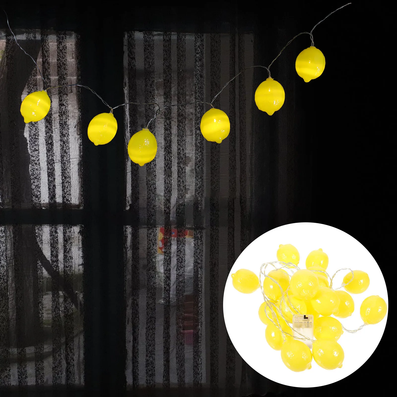 LED Lemon Shaped String Light Operated Decorative String Lights for Indoor Hanging Bedroom Living Room Fruit Lamp
LED Lemon Shaped String Light Operated Decorative String Lights for Indoor Hanging Bedroom Living Room Fruit Lamp