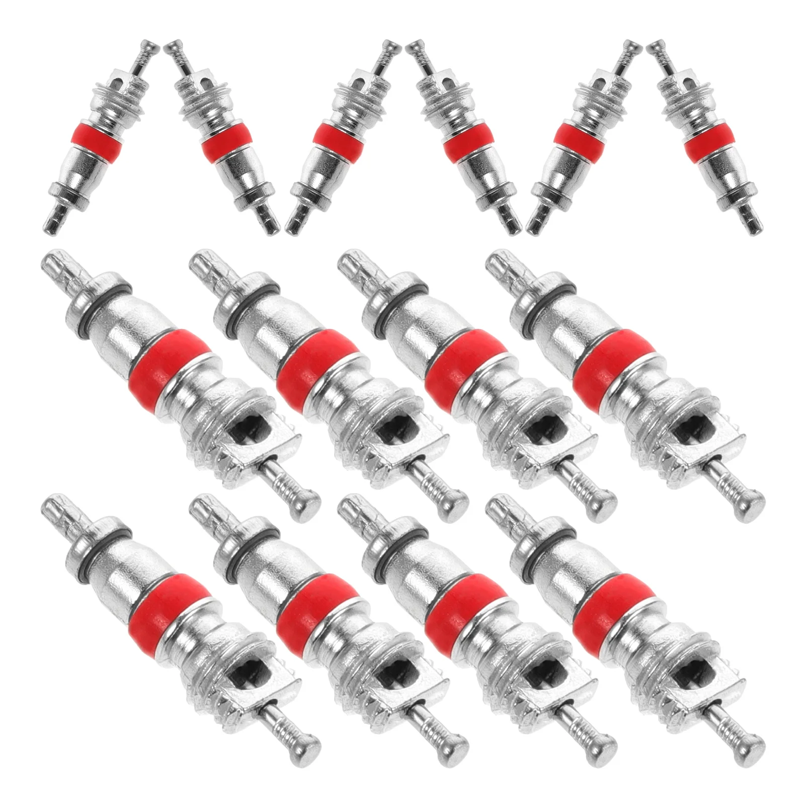 100pcs Tire Valve Core Replacement for Car Truck Motorcycle Bicycle ATV Heavy Duty Stem Cores Nickel Plated Copper 300 PSI
100pcs Tire Valve Core Replacement for Car Truck Motorcycle Bicycle ATV Heavy Duty Stem Cores Nickel Plated Copper 300 PSI