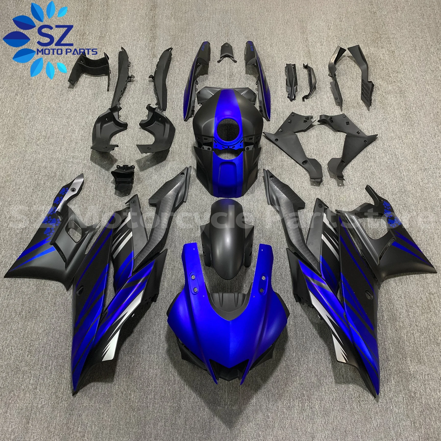 New Full Fairing Kit Fit For Yamaha R3 2019-2024 R3 R25 ABS Plastic Injection Motorcycle Cowlings
New Full Fairing Kit Fit For Yamaha R3 2019-2024 R3 R25 ABS Plastic Injection Motorcycle Cowlings
