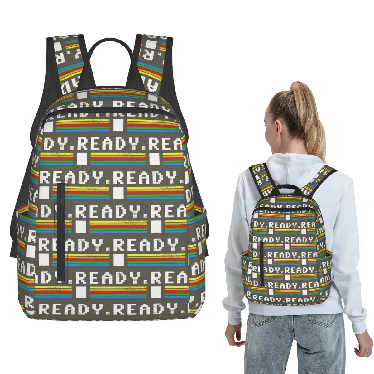 C64 Backpack Daypack Kids BookBag School Bag Shoulder Bags for Men Women
C64 Backpack Daypack Kids BookBag School Bag Shoulder Bags for Men Women