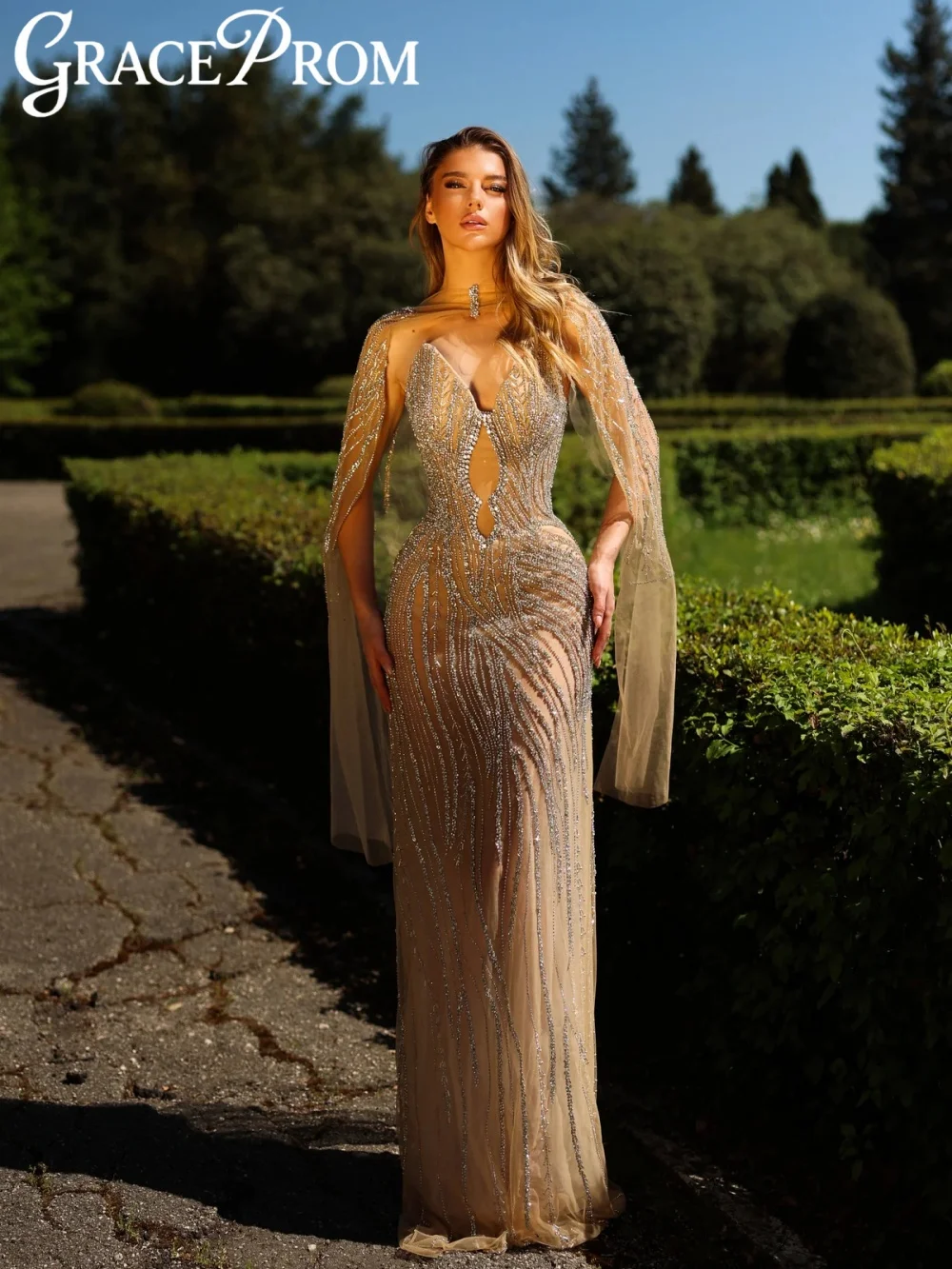 Opulent Sparkly Beaded Evening Dress With Detachable Sleeve Charming Straight Long Formal Party Gown Customized Banquet Gowns
Opulent Sparkly Beaded Evening Dress With Detachable Sleeve Charming Straight Long Formal Party Gown Customized Banquet Gowns