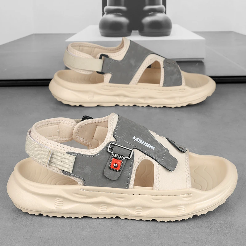 Летние пляжные сандалии, мужские кроссовки, модная повседневная обувь, мужские нескользящие туфли на плоской подошве, новые тенденции 2024, уличная обувь для отдыха, спортивная обувь 
Летние пляжные сандалии, мужские кроссовки, модная повседневная обувь, мужские нескользящие туфли на плоской подошве, новые тенденции 2024, уличная обувь для отдыха, спортивная обувь