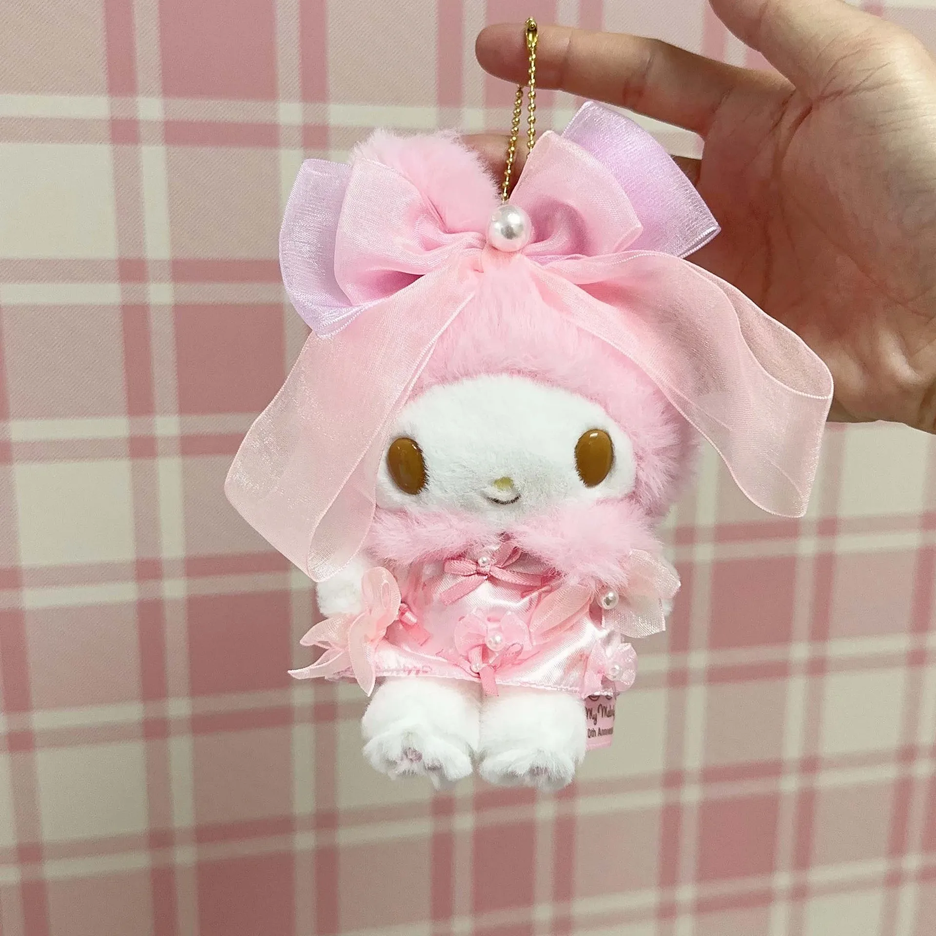 Милая плюшевая подвеска-кукла Мелоди на 50-летие, серия с бантом из лент, подарок
Милая плюшевая подвеска-кукла Мелоди на 50-летие, серия с бантом из лент, подарок