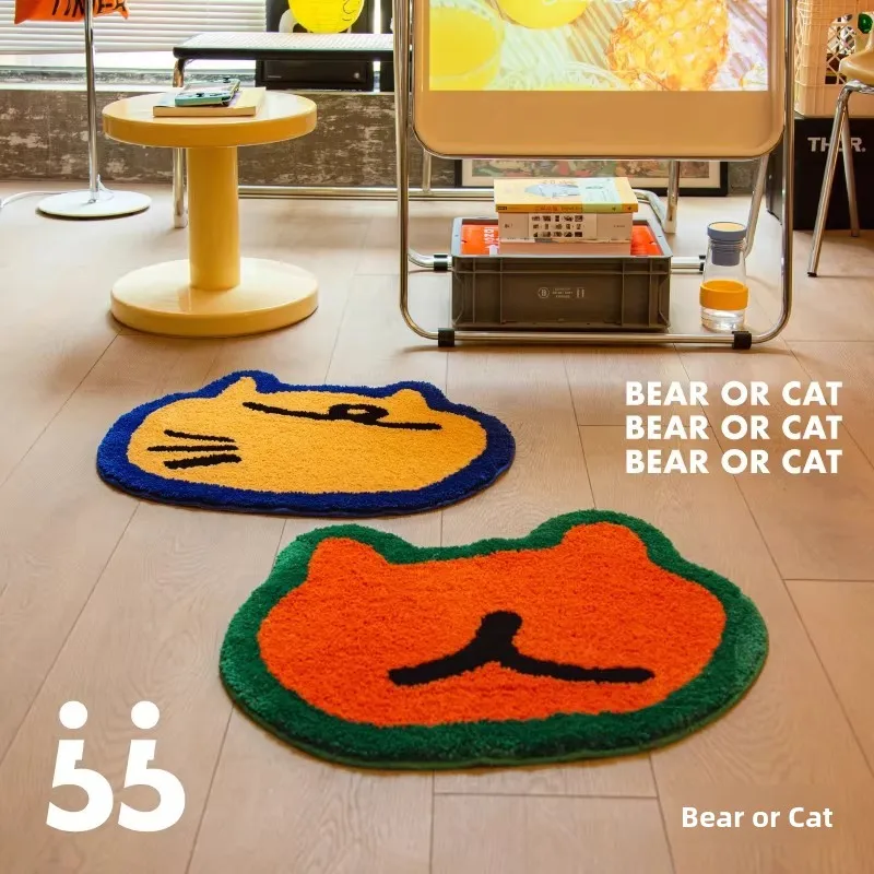 Absorbent Anti-Slip Bathroom Carpet Cartoon Bear Hand-Drawn Animal Design Water Absorption Bathroom Door Mat Kitchen Floo...
Absorbent Anti-Slip Bathroom Carpet Cartoon Bear Hand-Drawn Animal Design Water Absorption Bathroom Door Mat Kitchen Floo...
