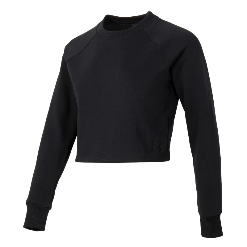 Underarmour)/Ua Round Neck Sweatshirt for Women Crop Terry Ls Btg Fashionable Loose and Comfortable Sports Casual Bottoming Shirt 1378650-001
Underarmour)/Ua Round Neck Sweatshirt for Women Crop Terry Ls Btg Fashionable Loose and Comfortable Sports Casual Bottoming Shirt 1378650-001
