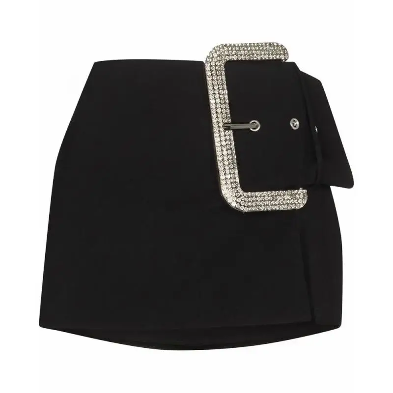 Black Patchwork Diamond Skirt for Women with High Waist Irregular Hem Solid Miniskirt for Women Summer Clothes
Black Patchwork Diamond Skirt for Women with High Waist Irregular Hem Solid Miniskirt for Women Summer Clothes