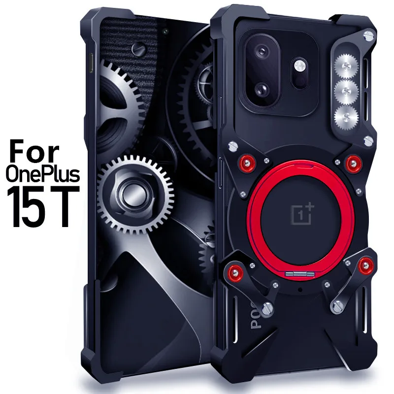 Aluminum Frameless Case For Oneplus 15T 15R OnePlus15 Rotating Bracket Shell Metal Rimless Shockproof Cover
Aluminum Frameless Case For Oneplus 15T 15R OnePlus15 Rotating Bracket Shell Metal Rimless Shockproof Cover