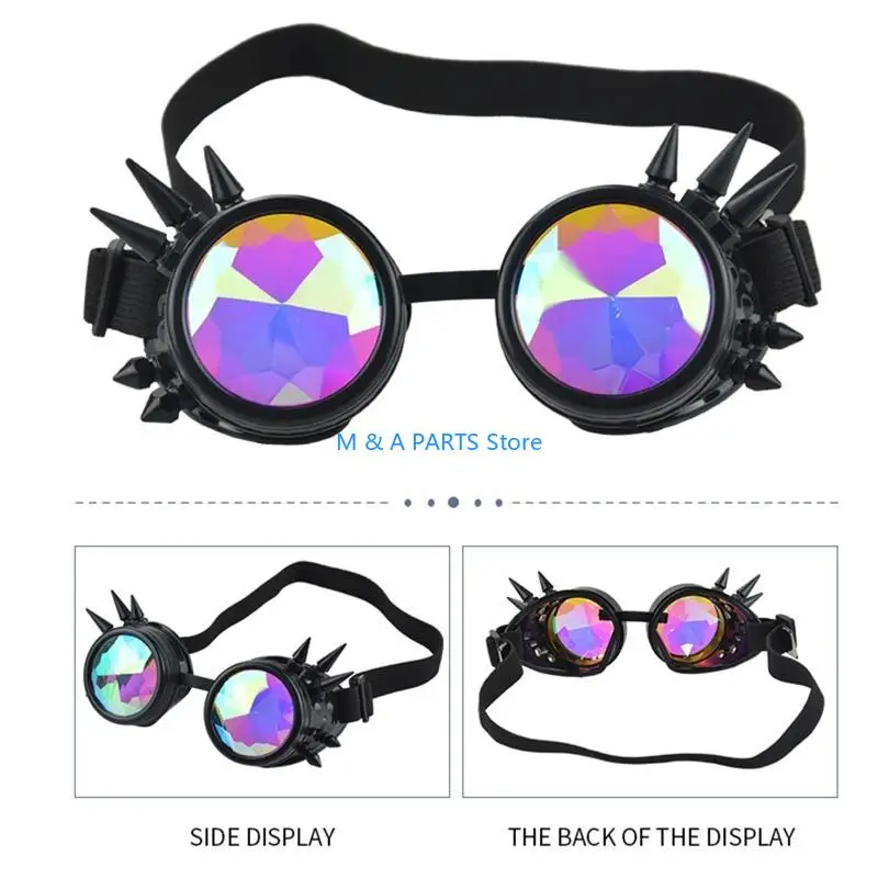 U1JF Glasses Rave Women Round Sunglasses Women Party EDM Goggles Female
U1JF Glasses Rave Women Round Sunglasses Women Party EDM Goggles Female