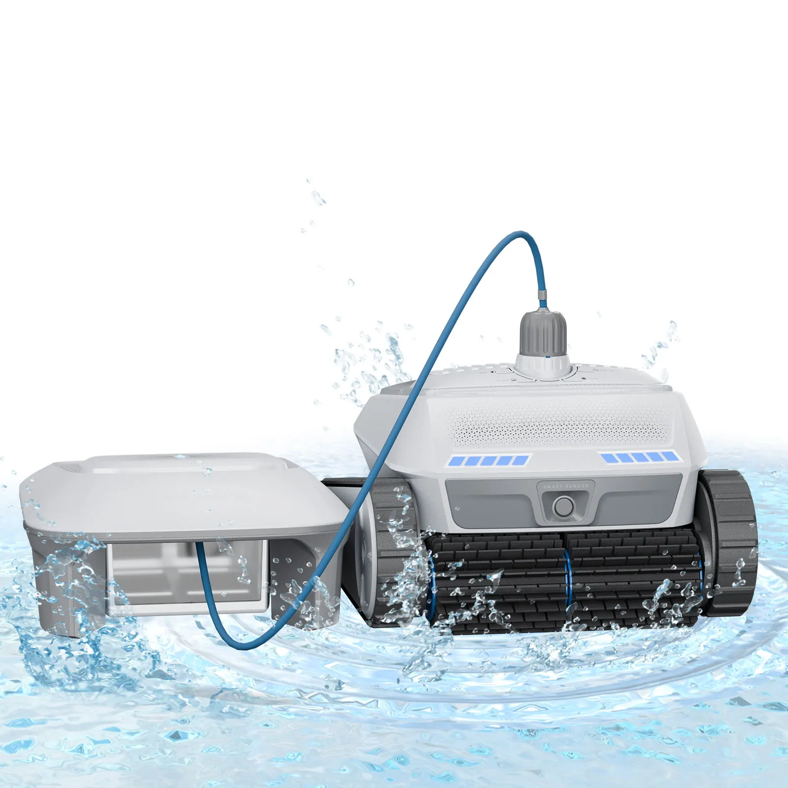 APP Remote Control Wall Climbing Robotic Pool Cleaner Cordless Intelligent Route Planning Automatic Park Robot Swimming Filter
APP Remote Control Wall Climbing Robotic Pool Cleaner Cordless Intelligent Route Planning Automatic Park Robot Swimming Filter