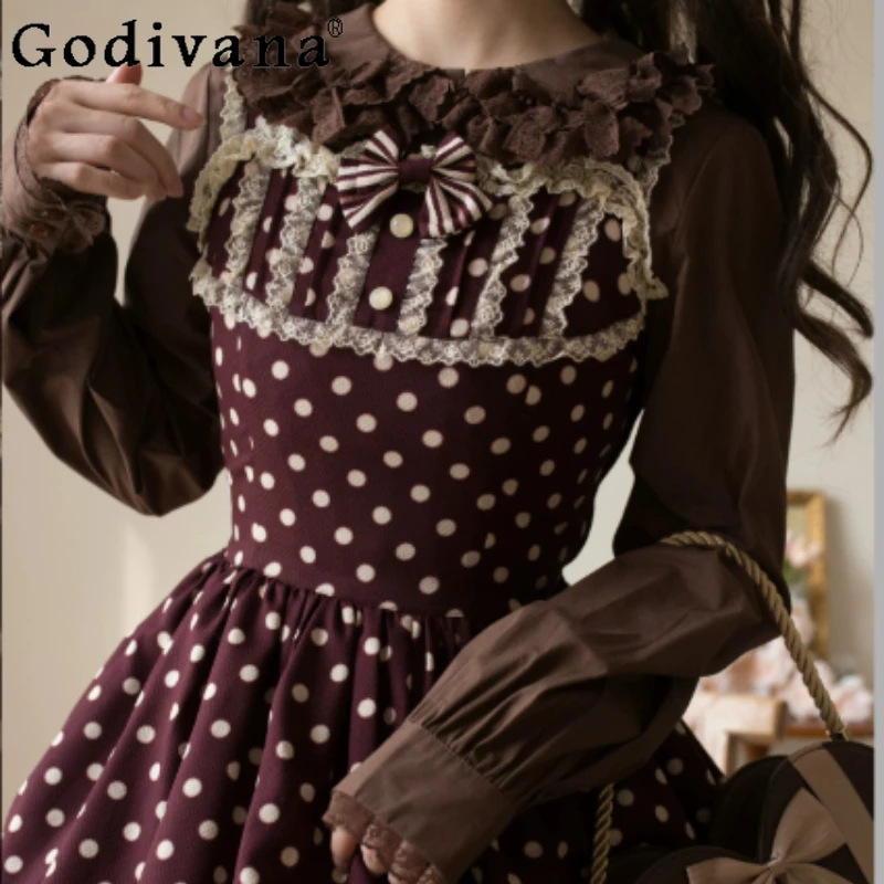 Spring Autumn Long Sleeve Lolita Sweet Girl Lace Peter Pan Collar Shirt Fashion Versatile Age Reduction Elegant Bottoming Shirts
Spring Autumn Long Sleeve Lolita Sweet Girl Lace Peter Pan Collar Shirt Fashion Versatile Age Reduction Elegant Bottoming Shirts