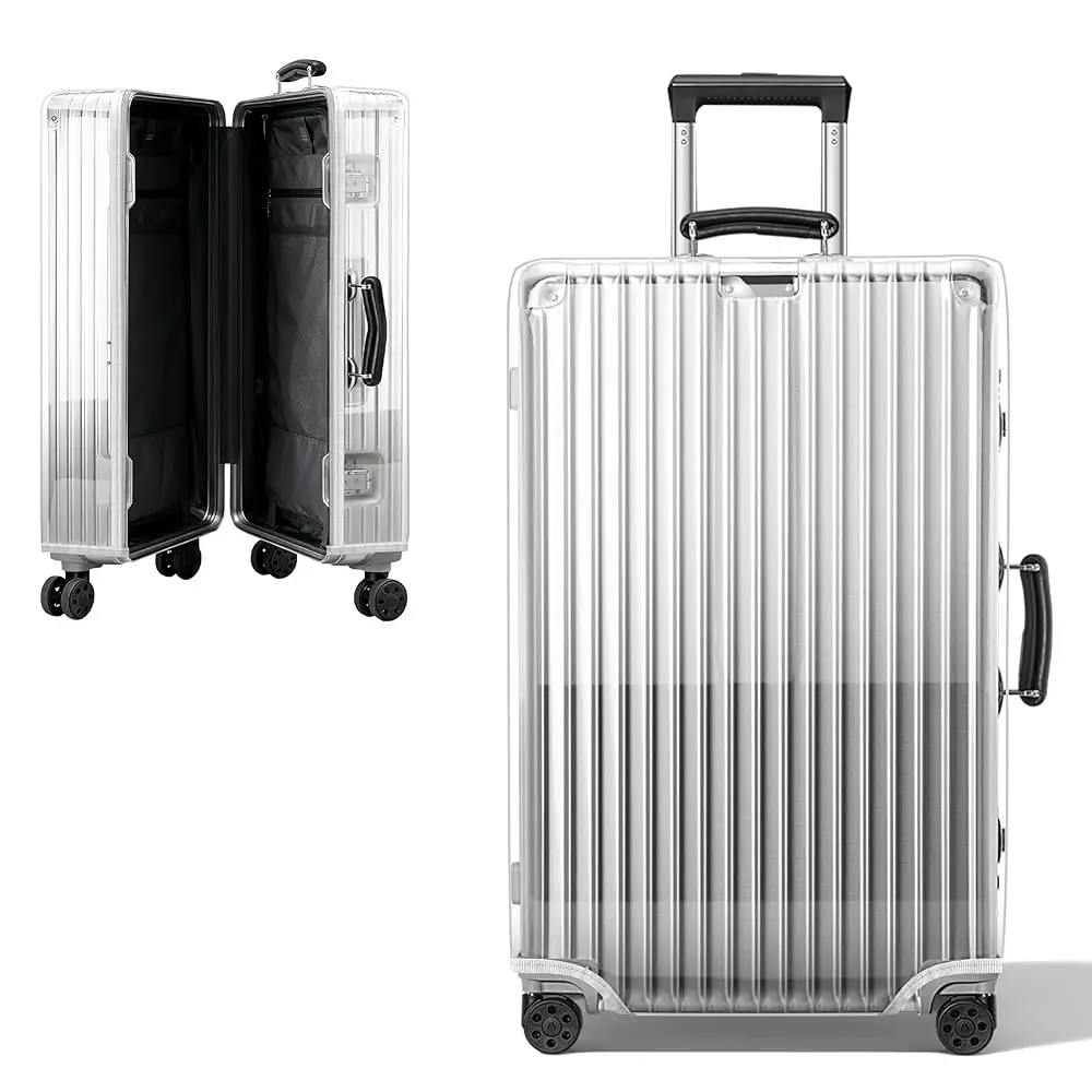 Free ShippingTransparent PVC Suitcase Cover, No Disassembly Required Clear Luggage Protector Suitcase Cover
Free ShippingTransparent PVC Suitcase Cover, No Disassembly Required Clear Luggage Protector Suitcase Cover